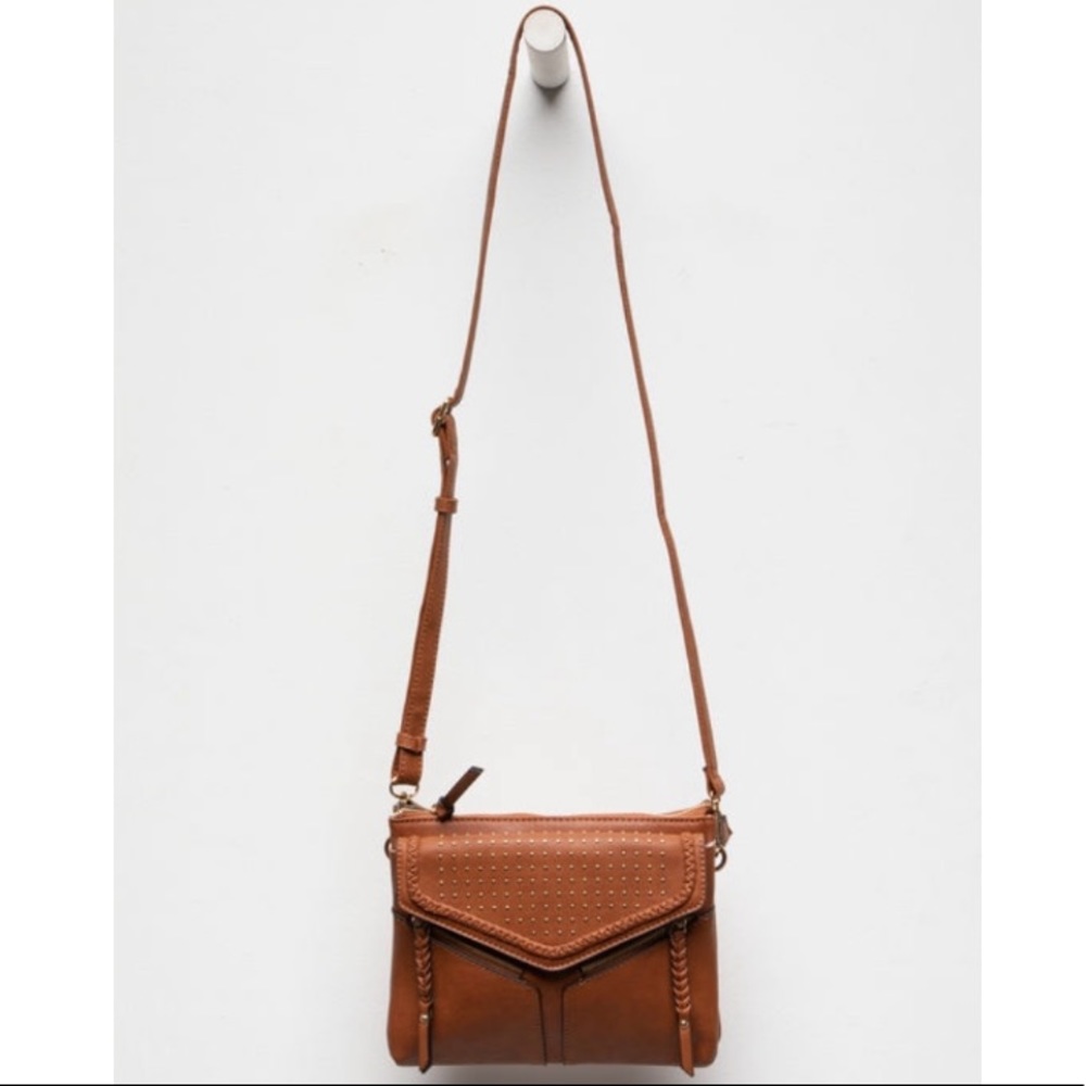 Free People Leanna Stud & Braid Crossbody Bag - Picture 2 of 3